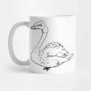 Hand Swan Mug